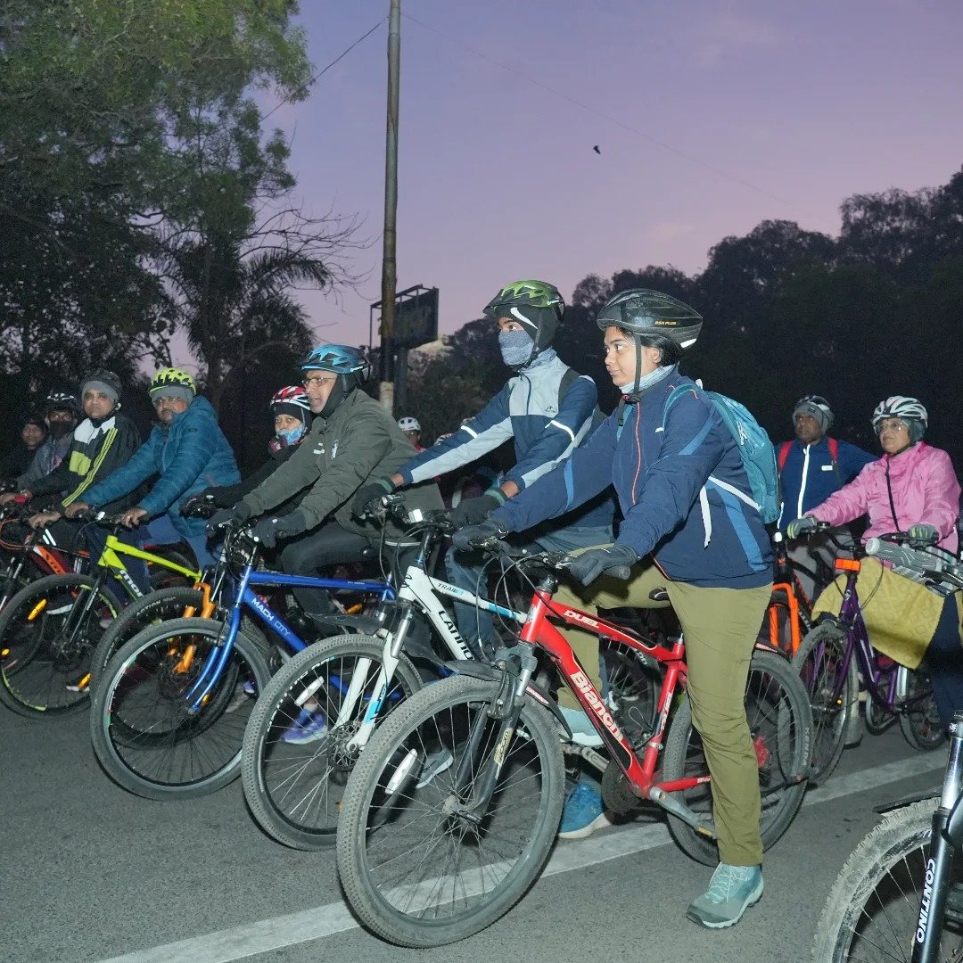 Cyclothon moment